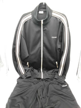 Celine Black White Stripe Track Suit Set Size Italian Xxl Do1225exzde