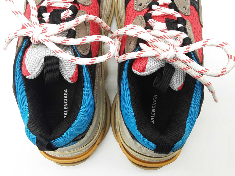 Balenciaga Triple S Blue Red Gray Women s Sneakers Size Eu 39 Do0924lr Max Pawn