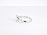 1.54 Ct Diamond & 90% Platinum Solitaire Ring 3.5 Grams Size 4.75 Fw0326ooxzdu