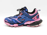 Balenciaga Track 2 Open Sneakers In Pink & Blue Size 7 Fw0826lzxdu