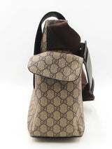 Gucci Large Diaper Changing Bag In Gg Supreme Coated Canvas Fw0126wzxdu