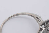 1.0ctw Marquis Diamond Ring In 14k White Gold 2 Grams Size 8.5 Eb0325lexzsa