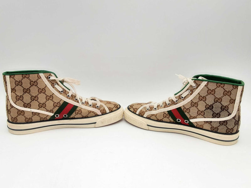 Gucci Gg Monogram Web 1977 Tennis High Top Hs0824lrxsa