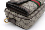 Gucci Gg Monogram Supreme Canvas Ophidia Mini Bag Eb1026lxxzsa