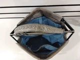 Bottega Veneta Frame Gray Crocodile Top Handle Handbag Vc0926ozxzmia