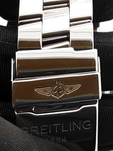 Breitling Super Avenger Chronograph Aftermarket Diamond & Stainless Steel 48mm Automatic Watch Fw1125loxzdu