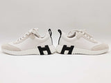 Hermes Bouncing White Sneakers Size Eu 36 Sd0926ozxde