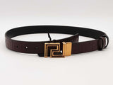 Versace Reversable Belt H.30 Multi-color Size 85/34 Aa0926lzxsa