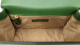 Michael Kors Whitney Medium Satchel In Fern Green Leather Fw0826wrdu