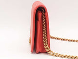 Chanel Chanel Red Chevron Crossbody Aa0325szxsa