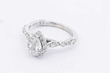 1.18cttw Diamond Wedding Set In 18k White Gold 5 Grams Size 4.75 Eb0825loxzsa