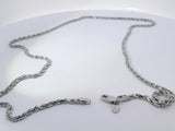 18k White Gold 14.9 Grams Rope Chain 20 In Aa1125ezxsa