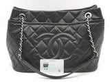 Chanel Timeless Cc Soft Shopper Tote Caviar Leather Black Aa1026czxsa