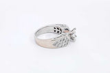 Approx. 1.56ctw Diamond Ring In 18k White Gold 10.3 Grams Size 6.75 Eb0125opxzsa