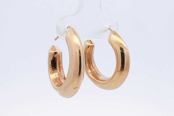 10k Yellow Gold Hoop Earrings 2.3 Grams Eb1124wxsa