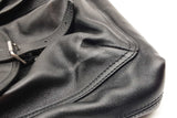 Yves Saint Laurent Black Leather Backpack Shoulder Bag Eb0626llxzde