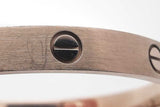 Cartier 18k White Gold Love Bracelet 37.3 Grams Size 19  Eb0126rxxzsa