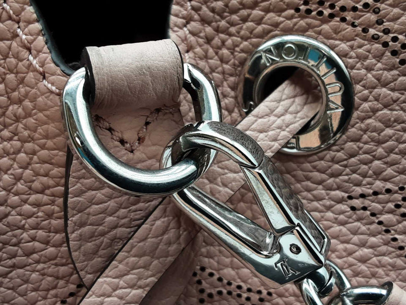 Louis Vuitton Bella Mahina Magnolia Pink Leather Bucket Bag Do0425lsxzde
