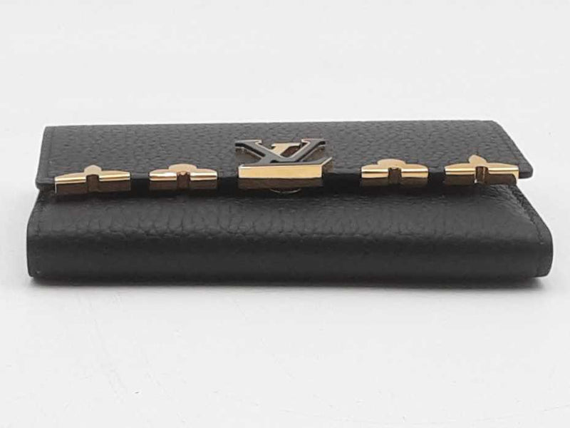 Louis Vuitton Capucines Compact Wallet Black Aa1025ozxsa