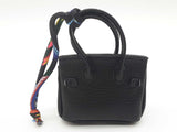 Black Doggie Bag Holder Mini Bag Charm Do0825cde