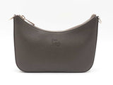 Christian Louboutin Mini Loubila Chain Shoulder Bag In Grey Leather Fw1024ixzdu