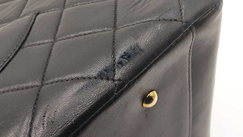 Chanel Black Leather Grand Shopping Tote Bag Sd0725lczxdu