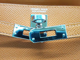 Hermes Sac Kelly Ii Sellier Mini Orange Epsom Palladium Shoulder Bag Do0425lsrxzde