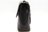 Chanel Black Quilted Caviar Leather Shoulder Bag Eb1225pxxzde