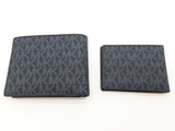 Michael Kors Cooper Blue Logo Billfold Wallet Do0926lrde