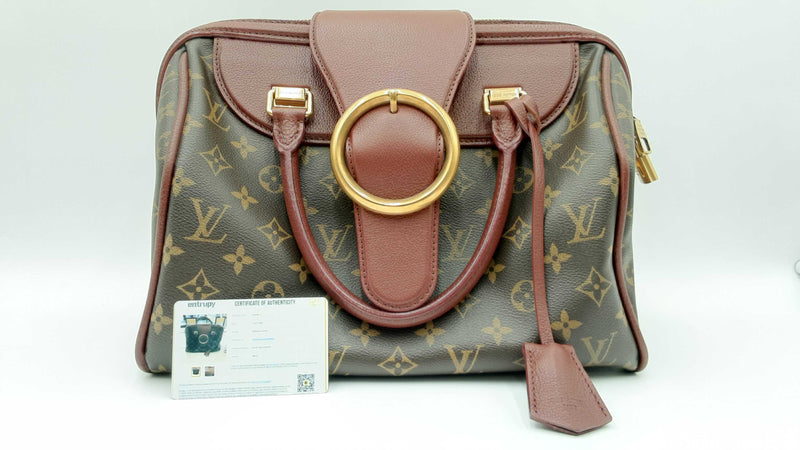 Louis Vuitton Monogram Golden Arrow Bordeaux Speedy Bag Fw1124orxdu