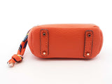 Mini Exquisite Bag Charm In Orange Fw0825idu