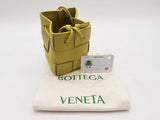 Bottega Veneta Mini Kiwi Green Intrecciato Cassette Bucket Bag Sd1125wzxsa