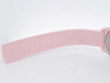 Michael Kors 44mm Ryder Pink Silicone & Rose Gold Tone Stainless Steel Quartz Watch 62.2 Grams Eb0726wrsa