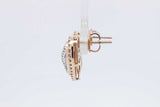 1.34cttw Diamond Stud Screwback Earrings 10k Yellow Gold 5.9g Eb0526orxsa