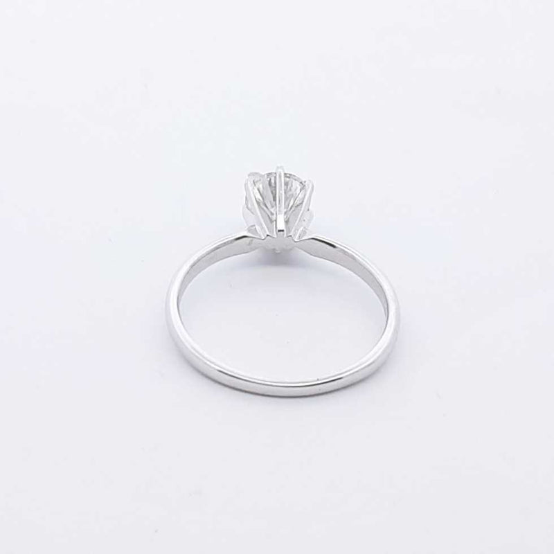 Diamond 1ctw 14k Wg Solitaire 2.6 Grams Hs0324cxzsa