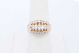 0.28cttw Diamond Ring In 14k Yellow Gold 5.8 Grams Size 8 Eb0726pxzde