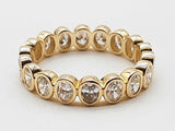 0.17 Cttw Lab Grown Diamonds 14k Yellow Gold 2.98g Ring Size 6.5 Do0726icrde
