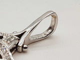 0.30 Cttw Diamonds 14k White Gold 5.4g Star Pendant Do0825lrxde
