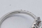 1.87cttw Lab Grown Diamond Ring In 14k White Gold 3.1 Grams Size 7 Eb0826erxsa