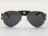 Versace 2150-q Black Sunglasses Aa0826crsa