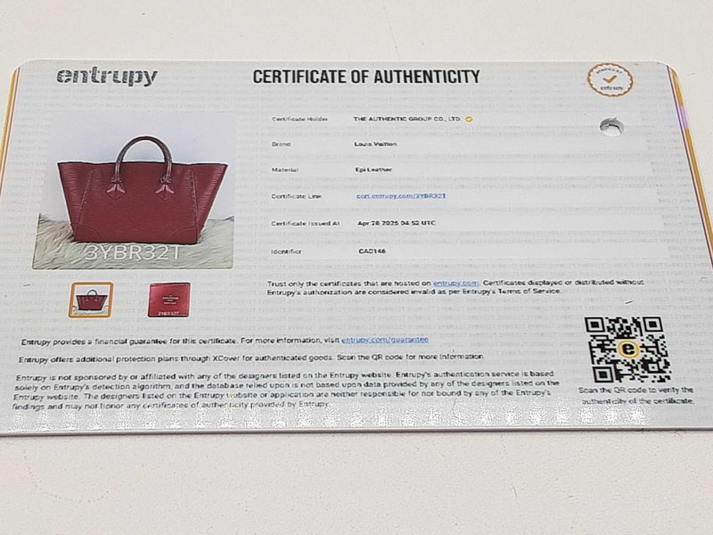 Louis Vuitton Phenix Fuchsia Red Epi Leather Tote Bag Do0525sxzde
