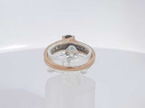 0.55 Cttw Diamond 10k Yellow Gold Ring 3.1 Grams Size 6.5 Aa0725lixsa