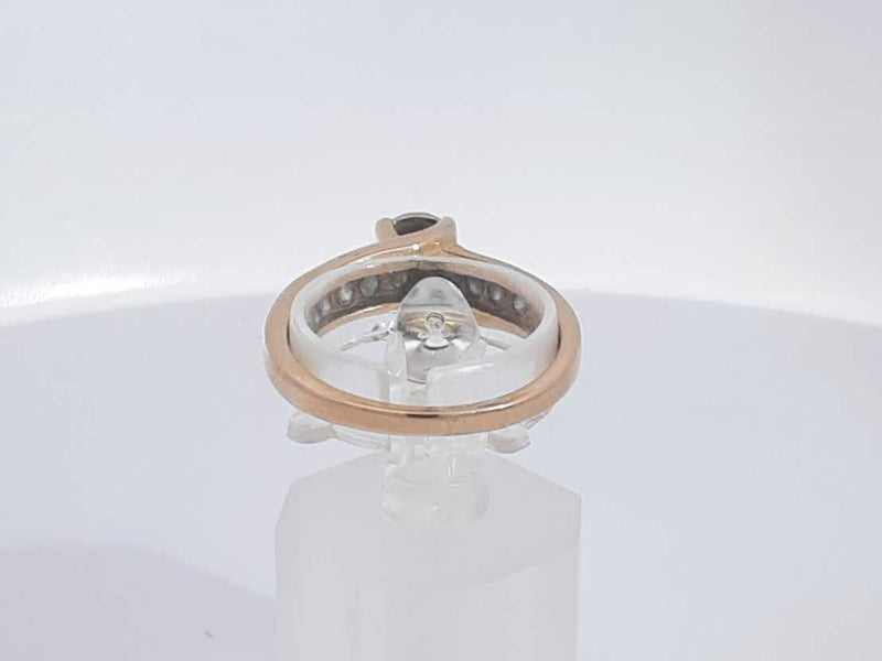 0.55 Cttw Diamond 10k Yellow Gold Ring 3.1 Grams Size 6.5 Aa0725lixsa