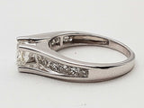 0.43 Cttw Natural Diamonds 14k White Gold Ring Size 5 Do0126osxde