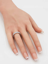 5.01 Cttw Lab-grown Diamond & 14k Gold Eternity Ring 2.5g Size 5.5 Fw0326lorxdu