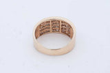 0.48cttw Diamond Ring In 10k Yellow Gold 3.9 Grams Size 6.5 Eb0926lexde