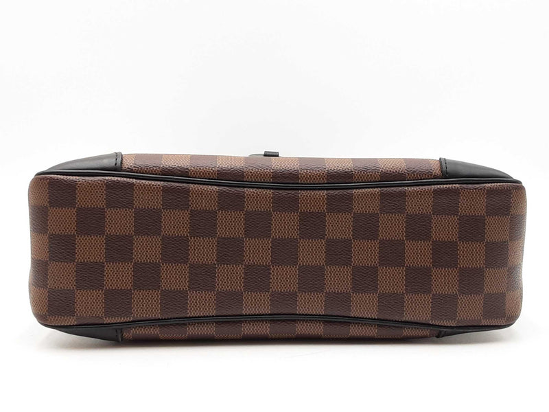 Louis Vuitton Odeon Messenger Bag In Damier Ebene Coated Canvas Fw0825ixzdu