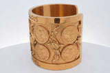 Chanel Coco Chanel Medallion & Rococo Cuff Bracelet Eb1026irxde