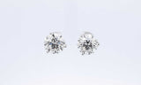 11.2 Cttw Lab Grown Diamond 14k White Gold Stud Earrings Fw1024wixzdu