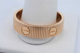 Cartier 18k Yellow Gold Love Unlimited Ring 12.2 Grams Size 76 Eb0426lcxzde